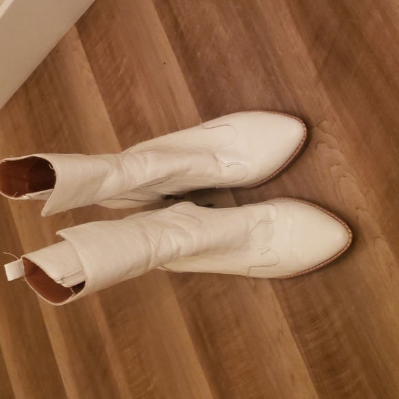 Ccocci white Western boots - Picture 2 of 11